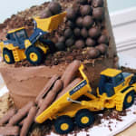 Construction Site Cake